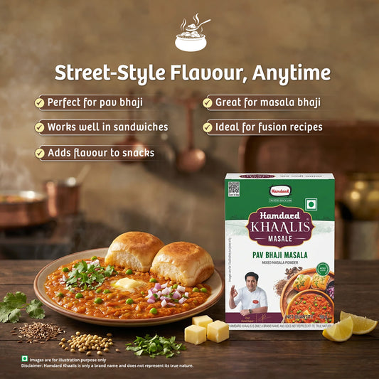 Hamdard Khaalis Pav Bhaji Masala 50g | Best Pav Bhaji Maker